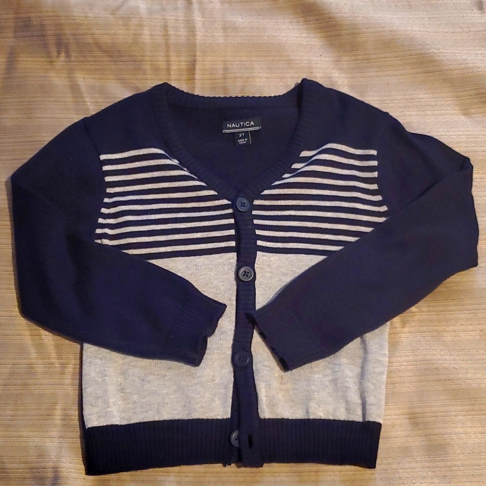 Nautical Cardigan Sweater